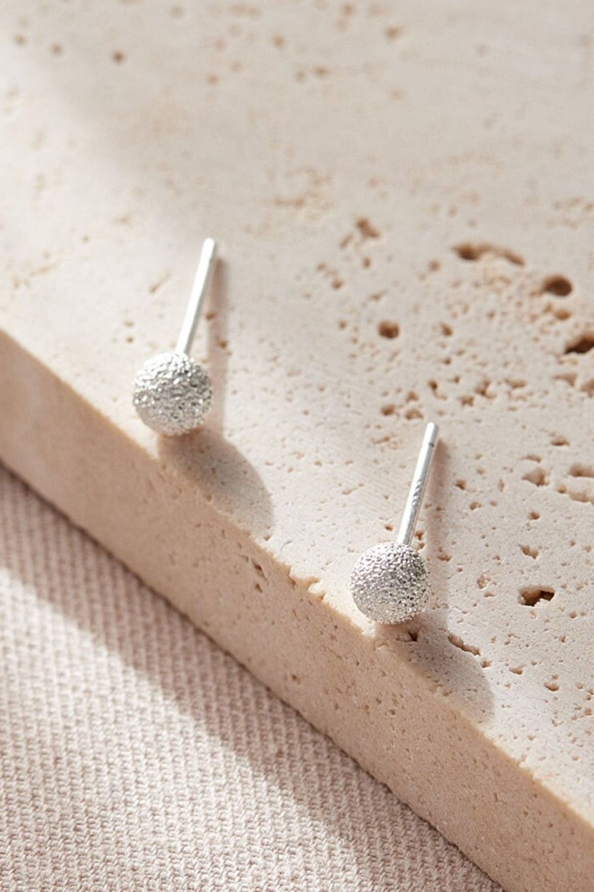 sterling-silver-frosted-ball-studs-various-sizes-closeup