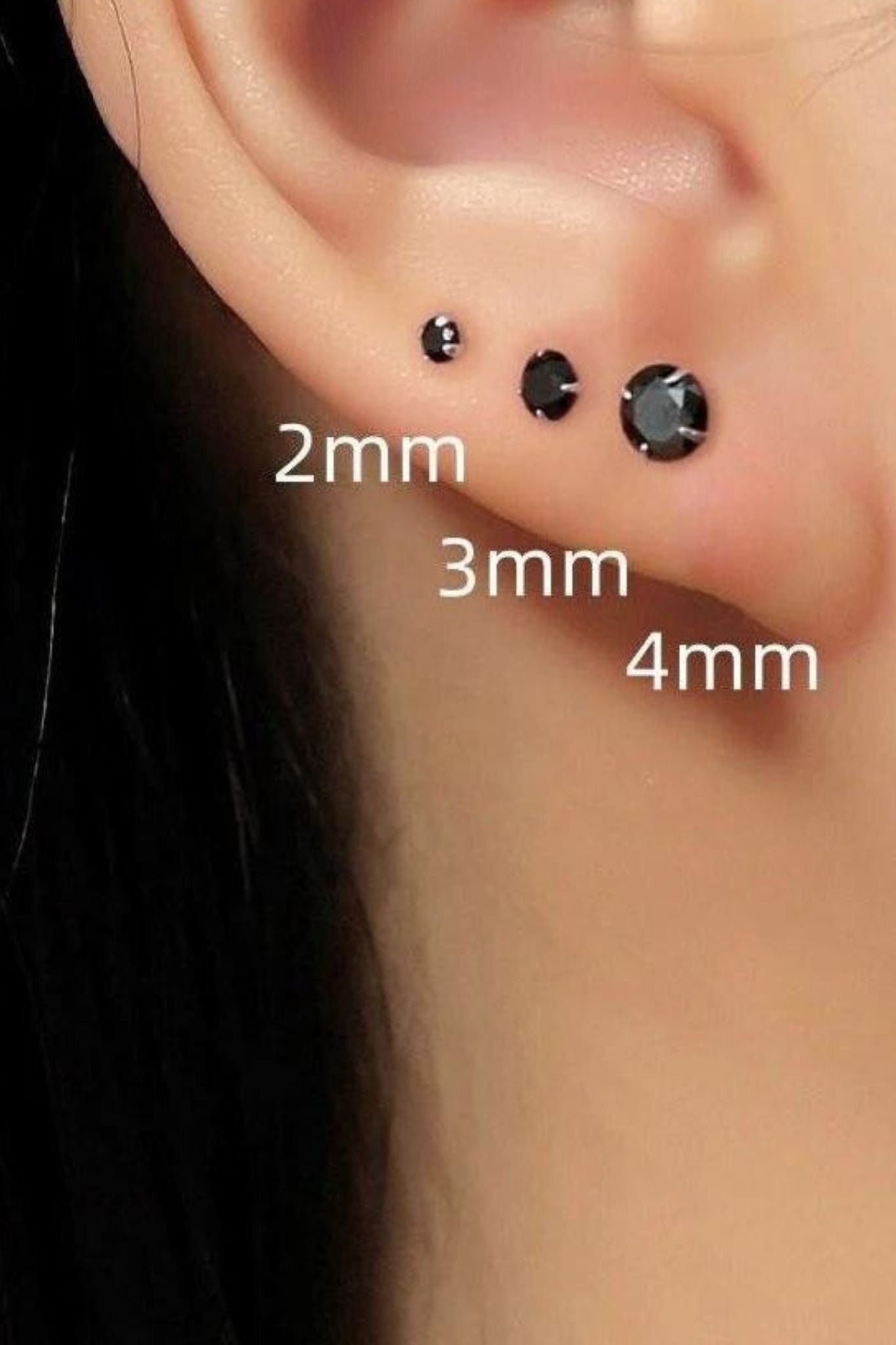 sterling-silver-black-cz-studs-various-sizes-model