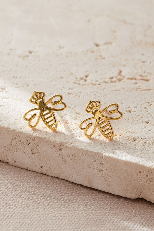 sterling-silver-queen-bee-studs-in-gold