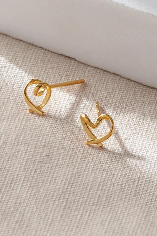 sterling-silver-abstract-heart-studs-in-gold