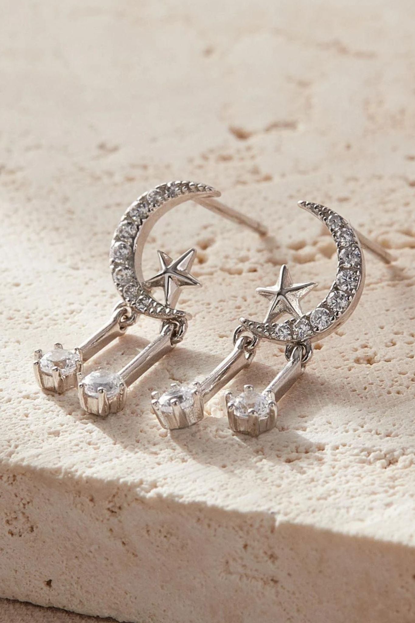 sterling-silver-cz-star-moon-drop-earrings-in-silver