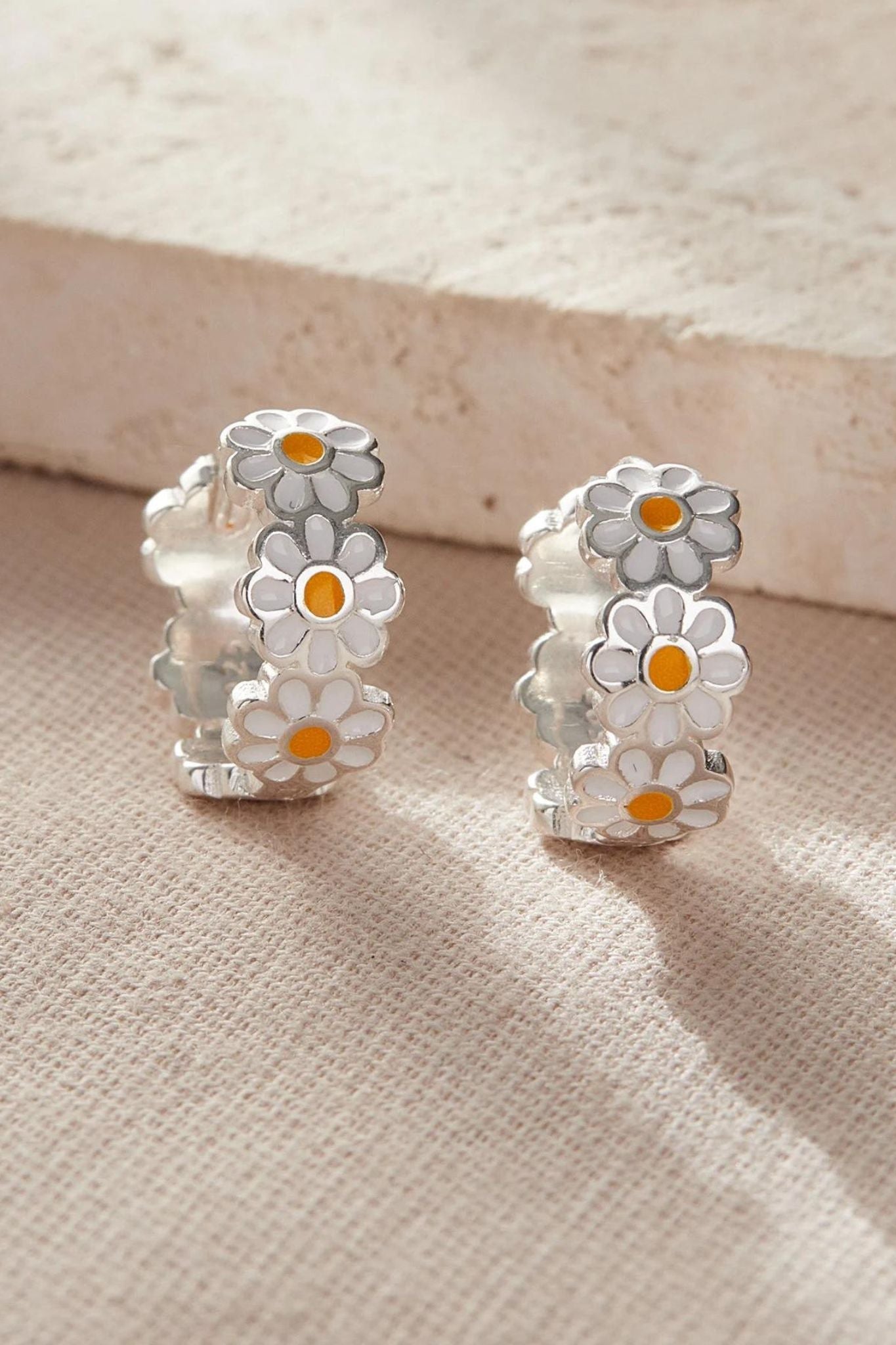 sterling-silver-daisy-hoops-closeup