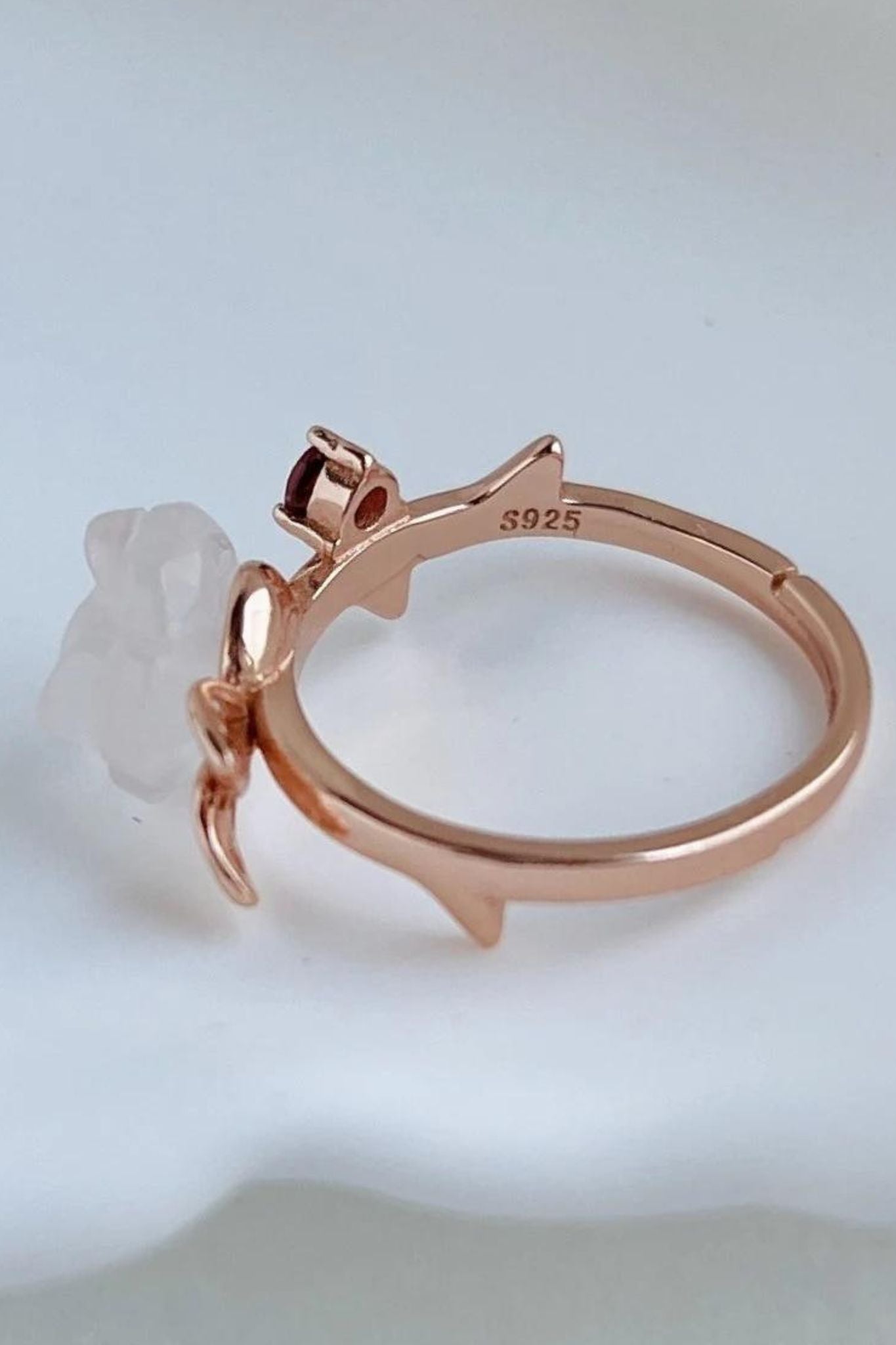 rose-gold-natural-garnet-and-quartz-floral-ring-s925-hallmark