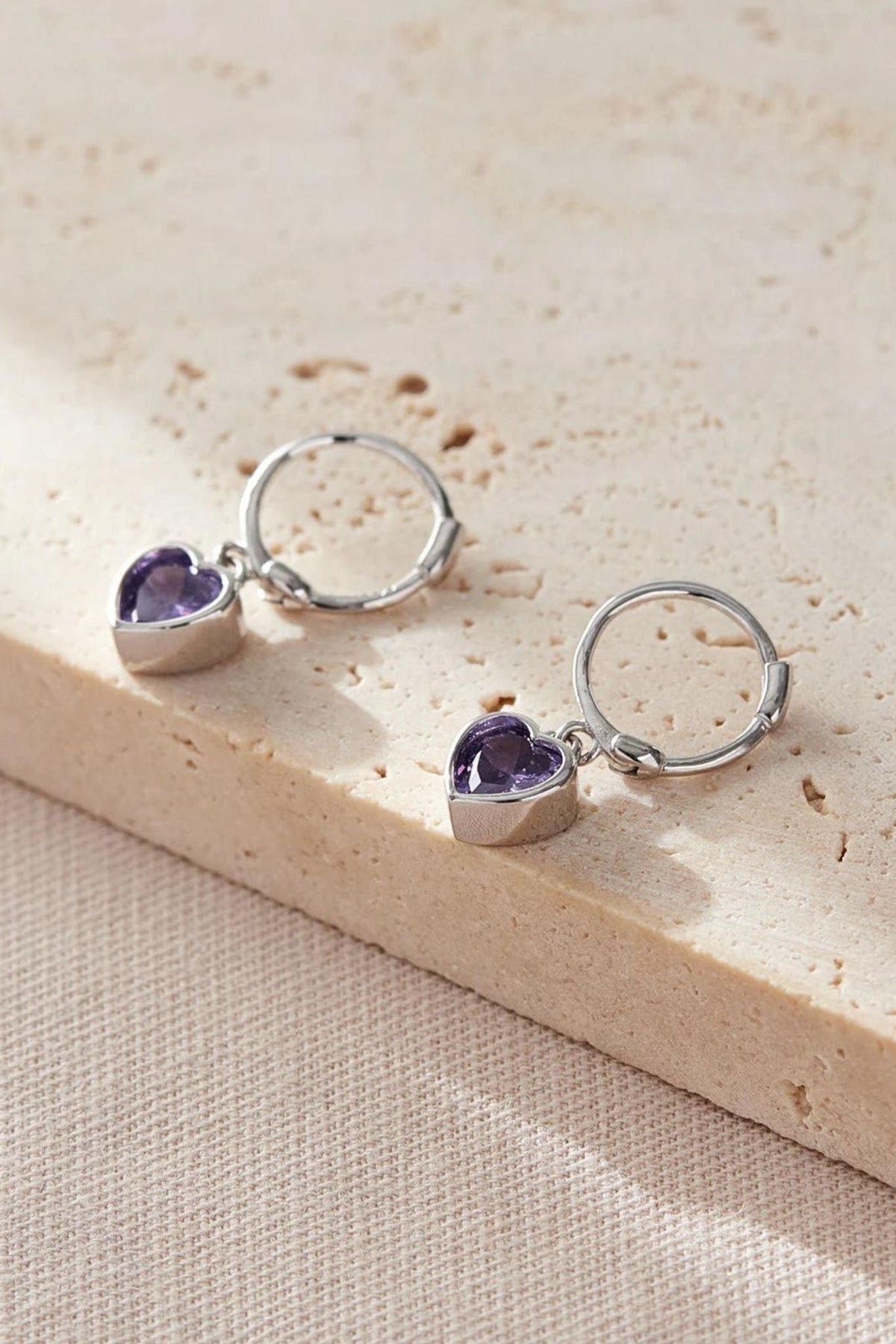 sterling-silver-cz-heart-hoops-in-silver-purple