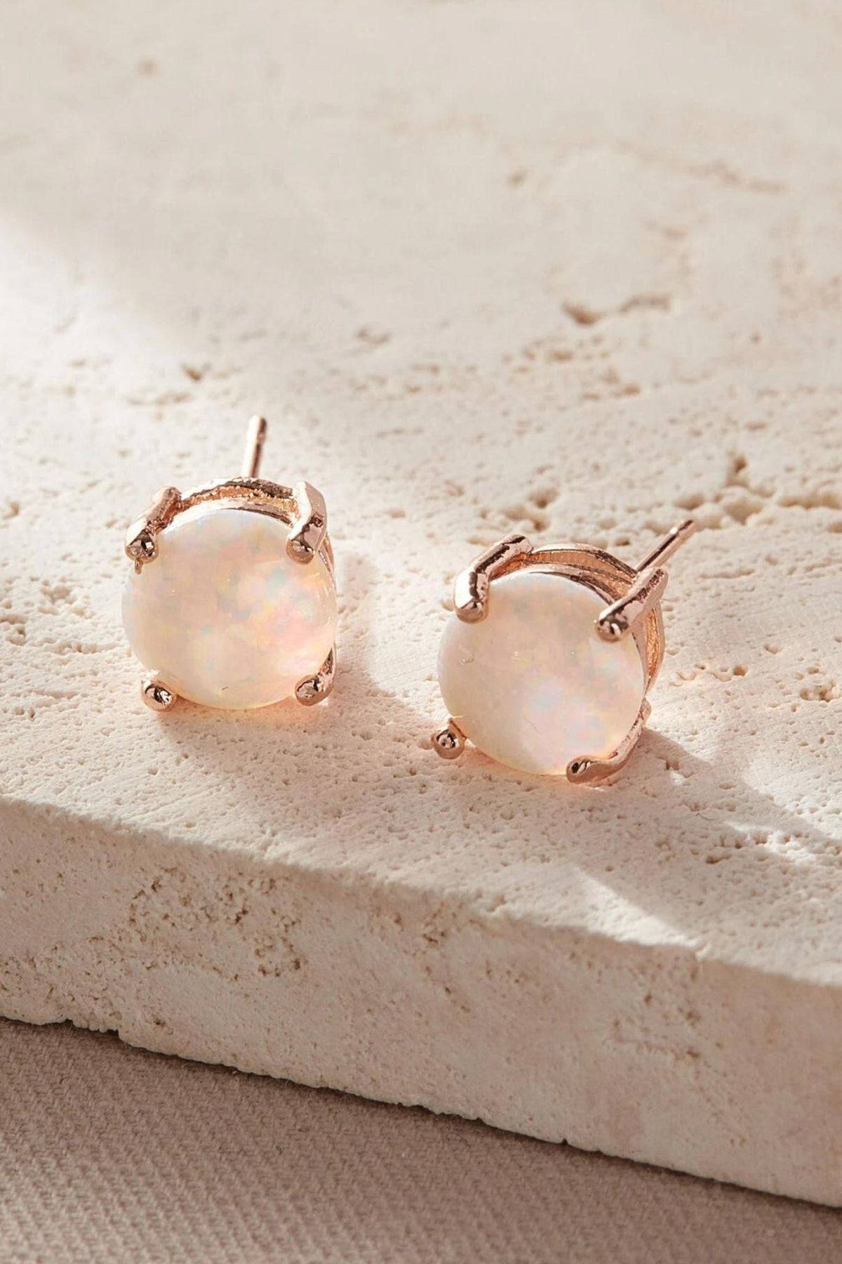 round-opal-stud-earrings