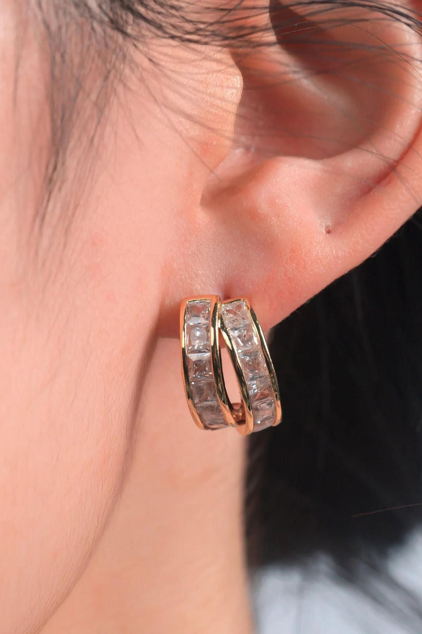 cz-sparkly-half-hoop-earrings-model