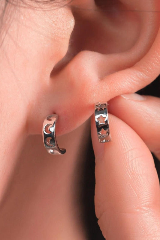 sterling-silver-mismatched-star-moon-half-hoops-in-silver-model