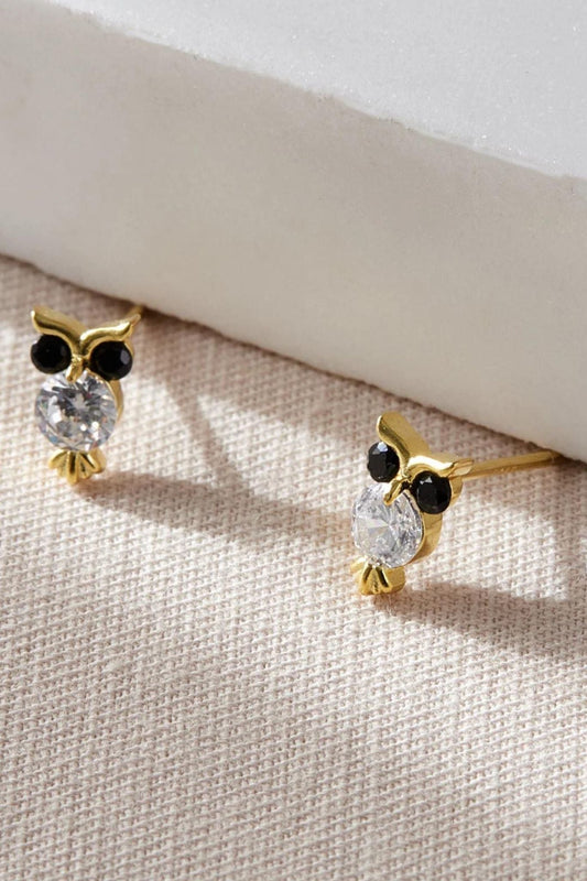 sterling-silver-cz-owl-studs-in-gold