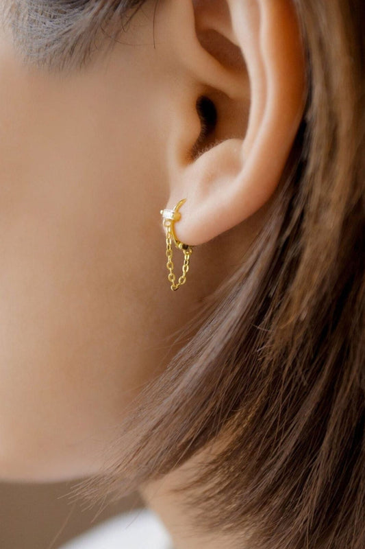 sterling-silver-cz-crystal-chain-hoops-in-gold-model