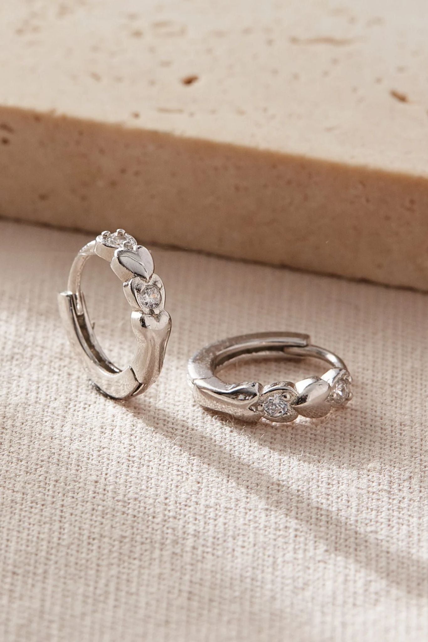 sterling-silver-cz-sparkly-heart-huggie-hoops-earrings