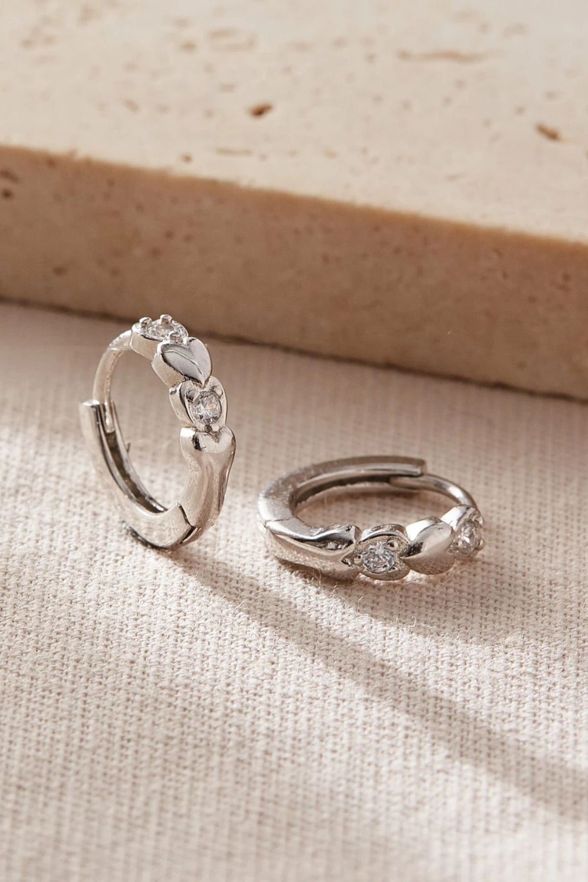 sterling-silver-cz-sparkly-heart-huggie-hoops-earrings