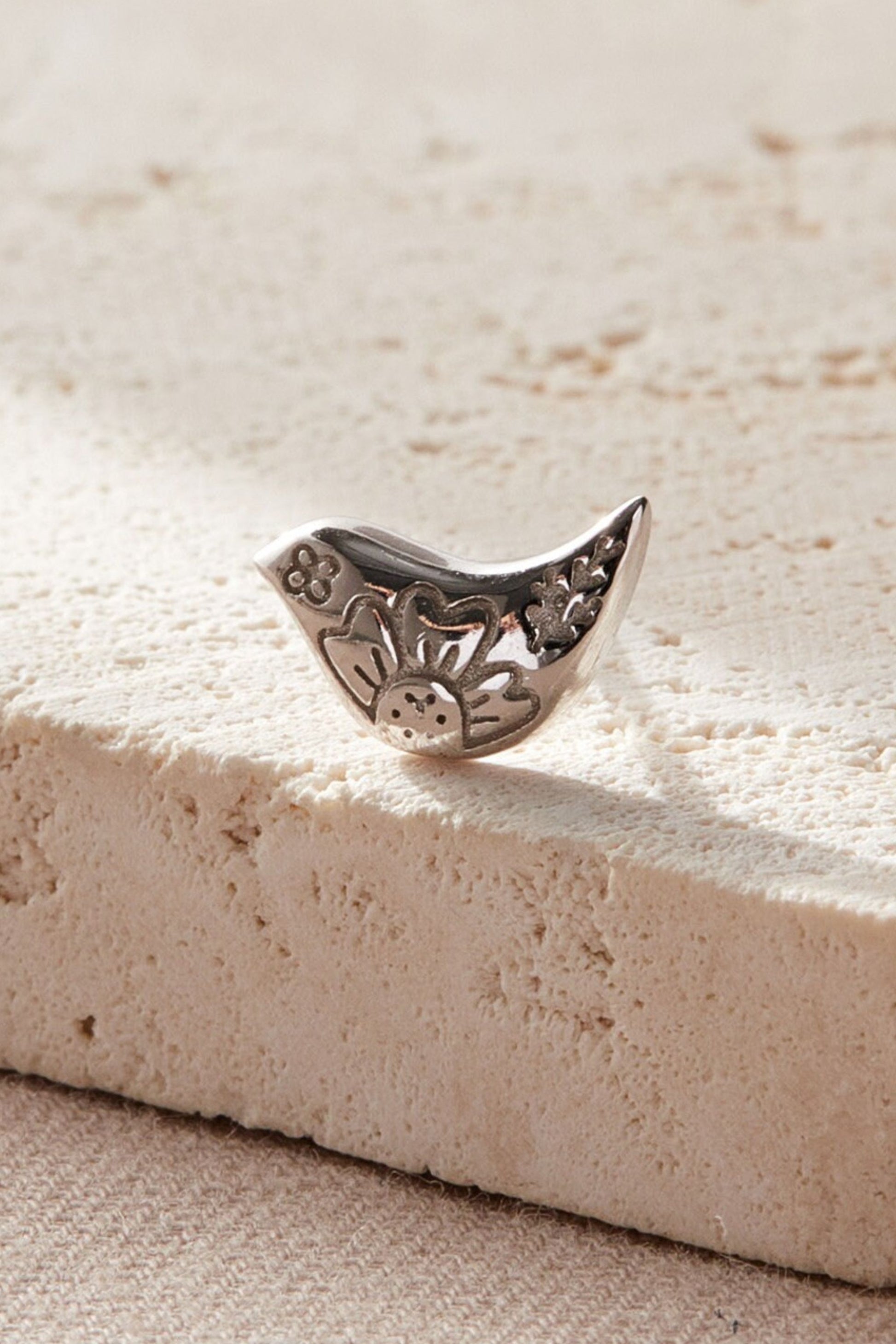 sterling-silver-songbird-studs-in-silver-closeup