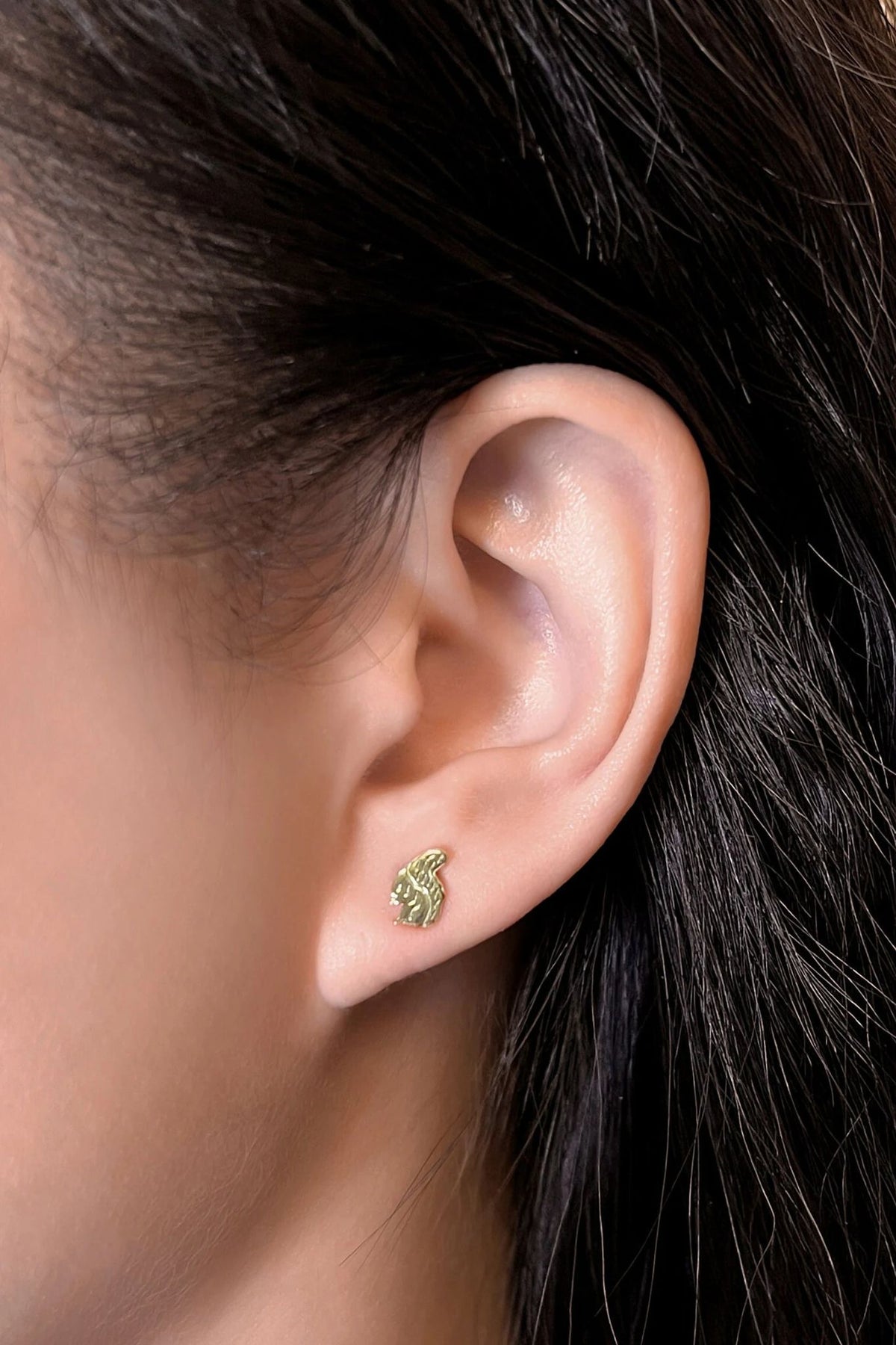 sterling-silver-squirrel-studs-in-gold-model