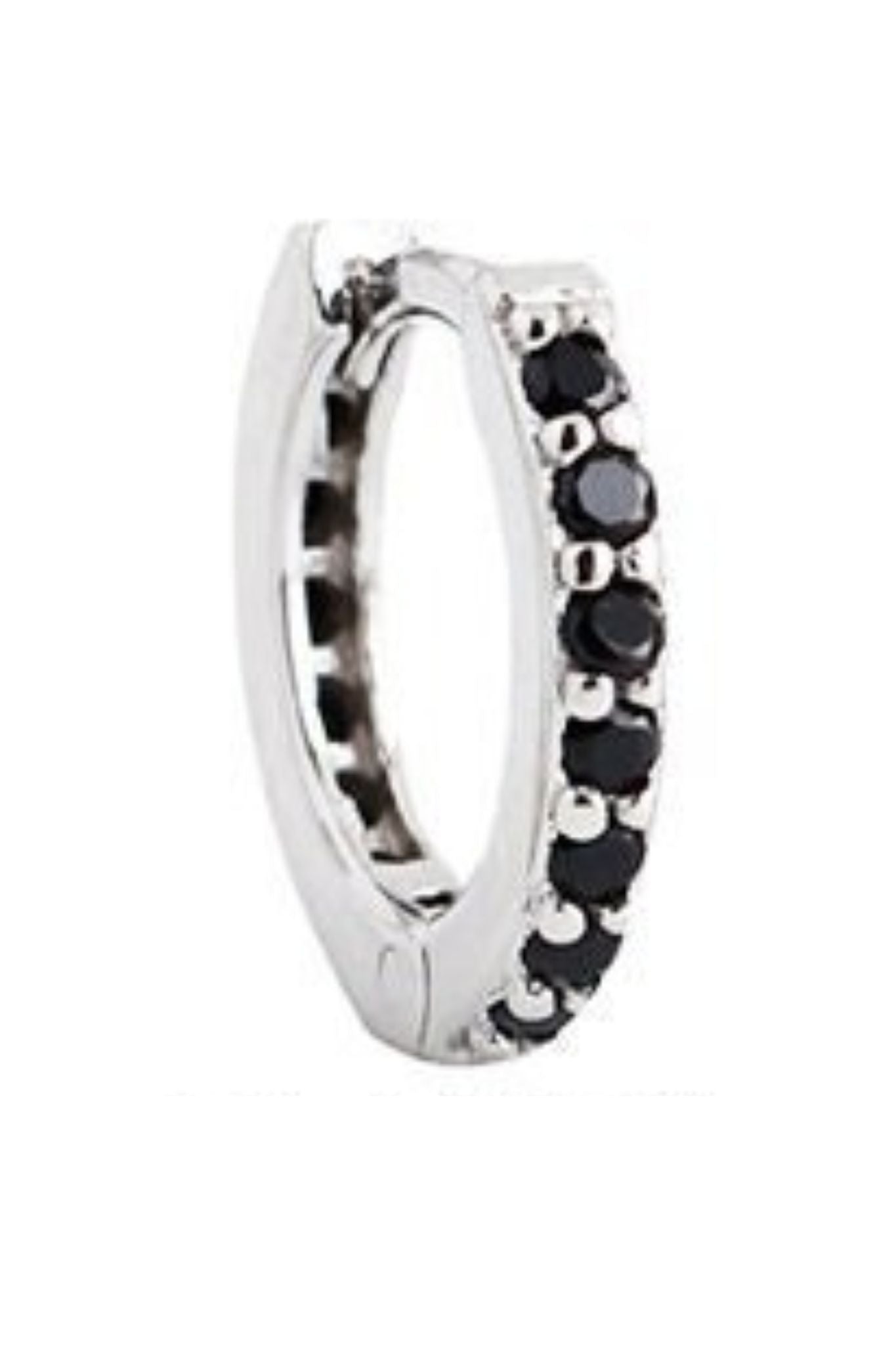 sterling-silver-cz-huggie-hoops-in-silver-black-closeup