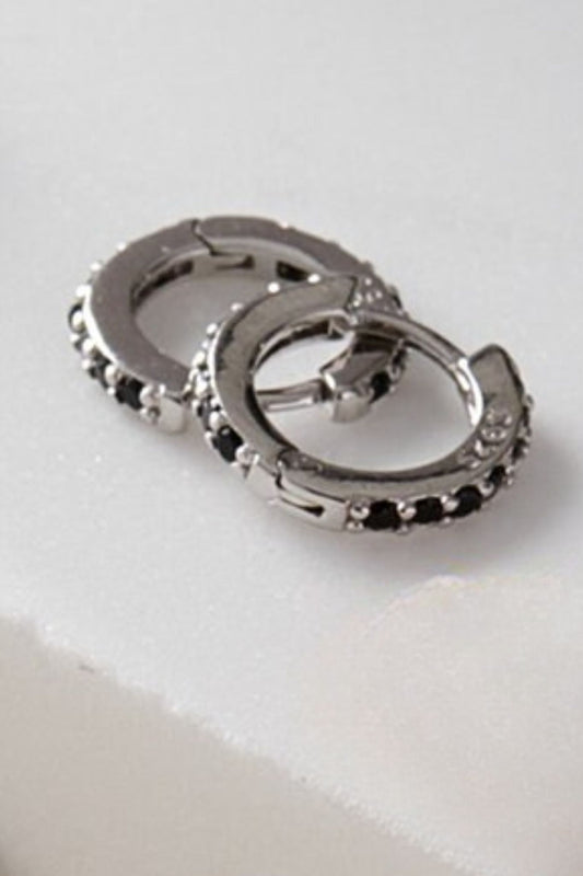 sterling-silver-cz-huggie-hoops-in-silver-black