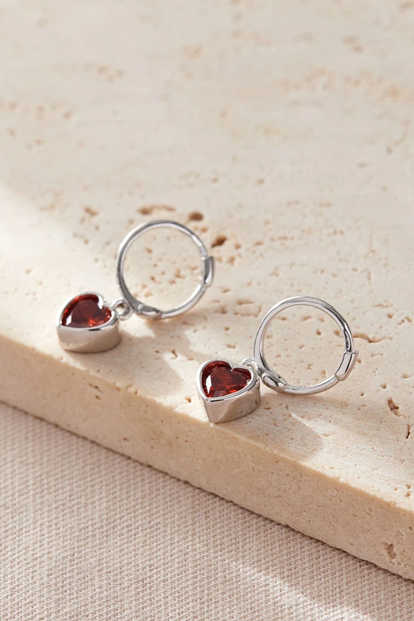 sterling-silver-cz-heart-hoops-in-silver-red
