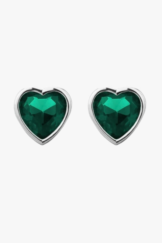 sterling-silver-cz-heart-studs-in-silver-green