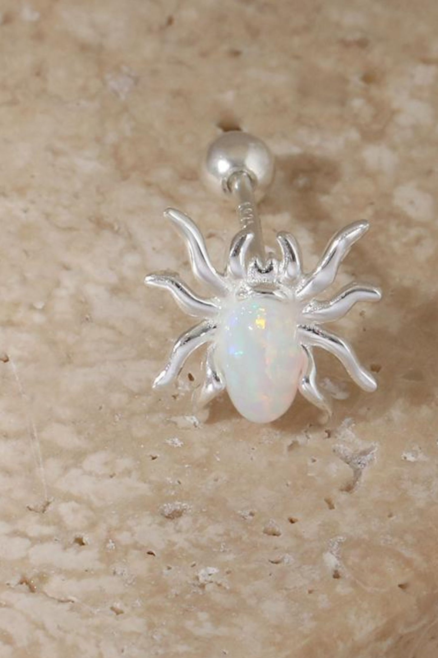 sterling-silver-spider-opal-cartilage-stud-single