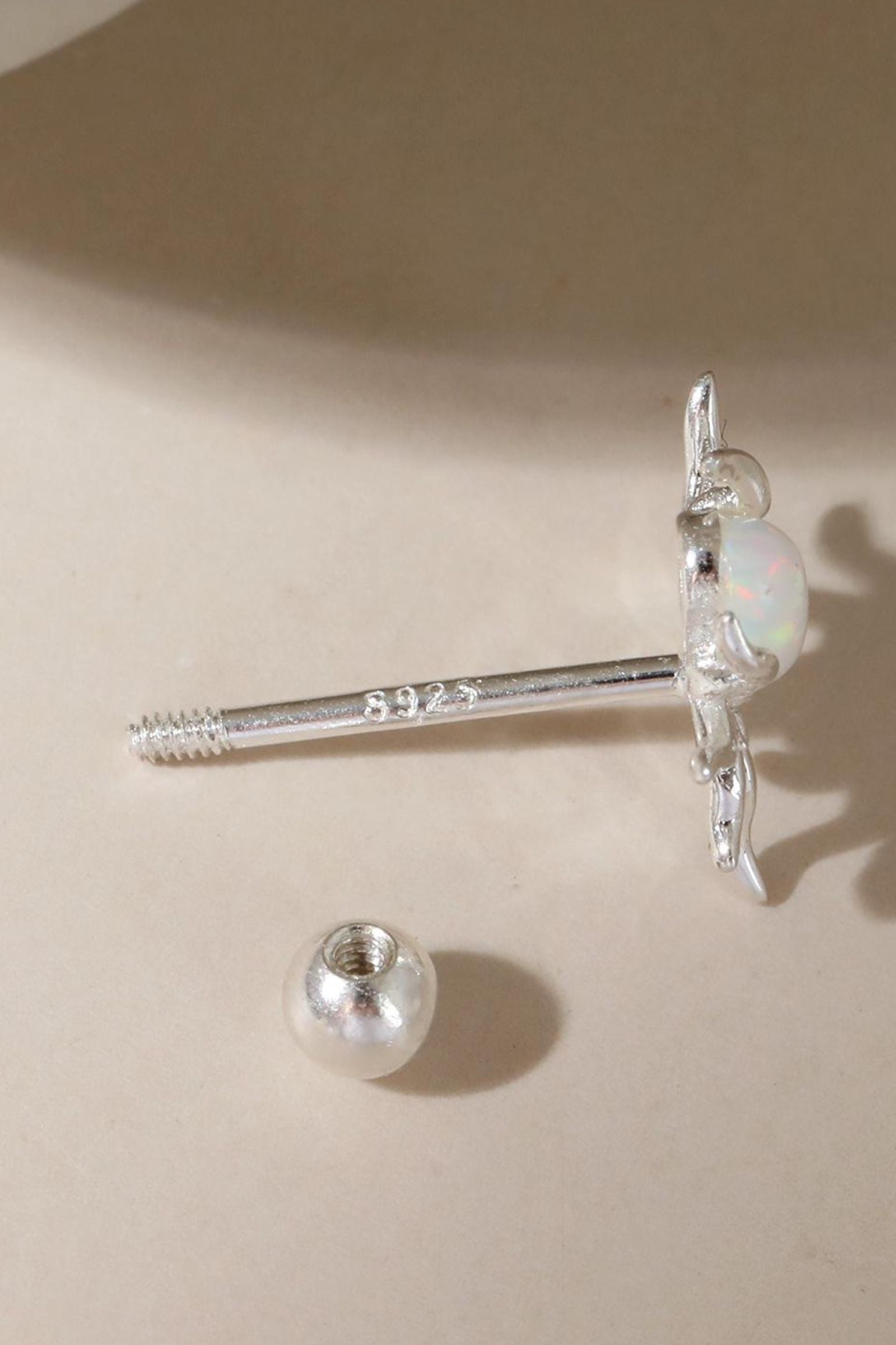 sterling-silver-spider-opal-cartilage-stud-single-ballback