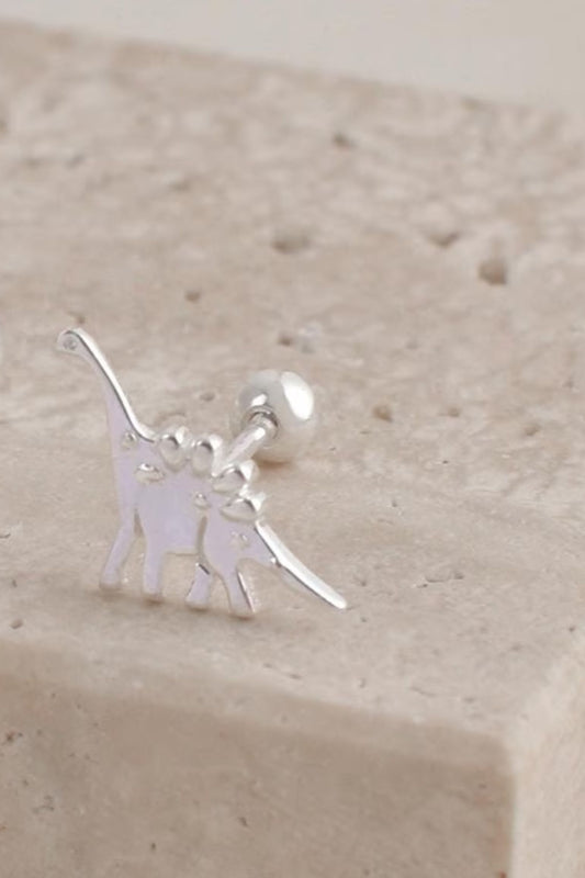 sterling-silver-brontosaurus-cartilage-stud-single