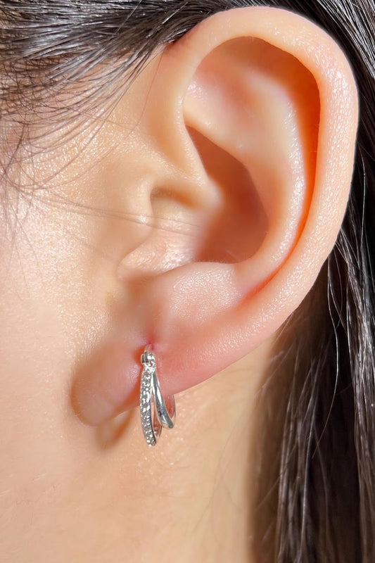sterling-silver-cz-double-hoops-in-silver-model