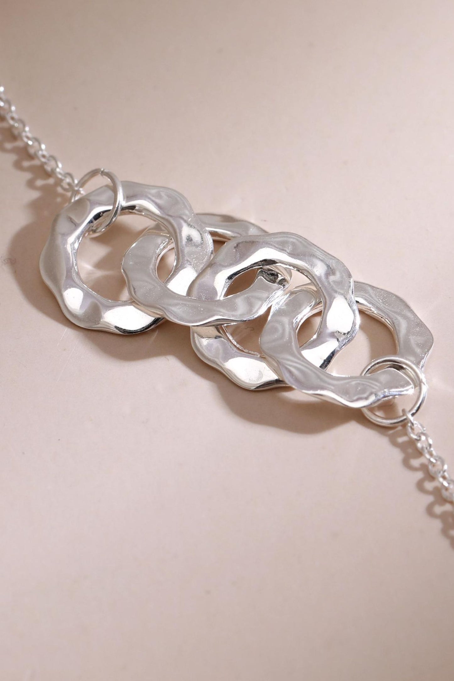 sterling-silver-four-hammered-rings-bracelet-40th-closeup