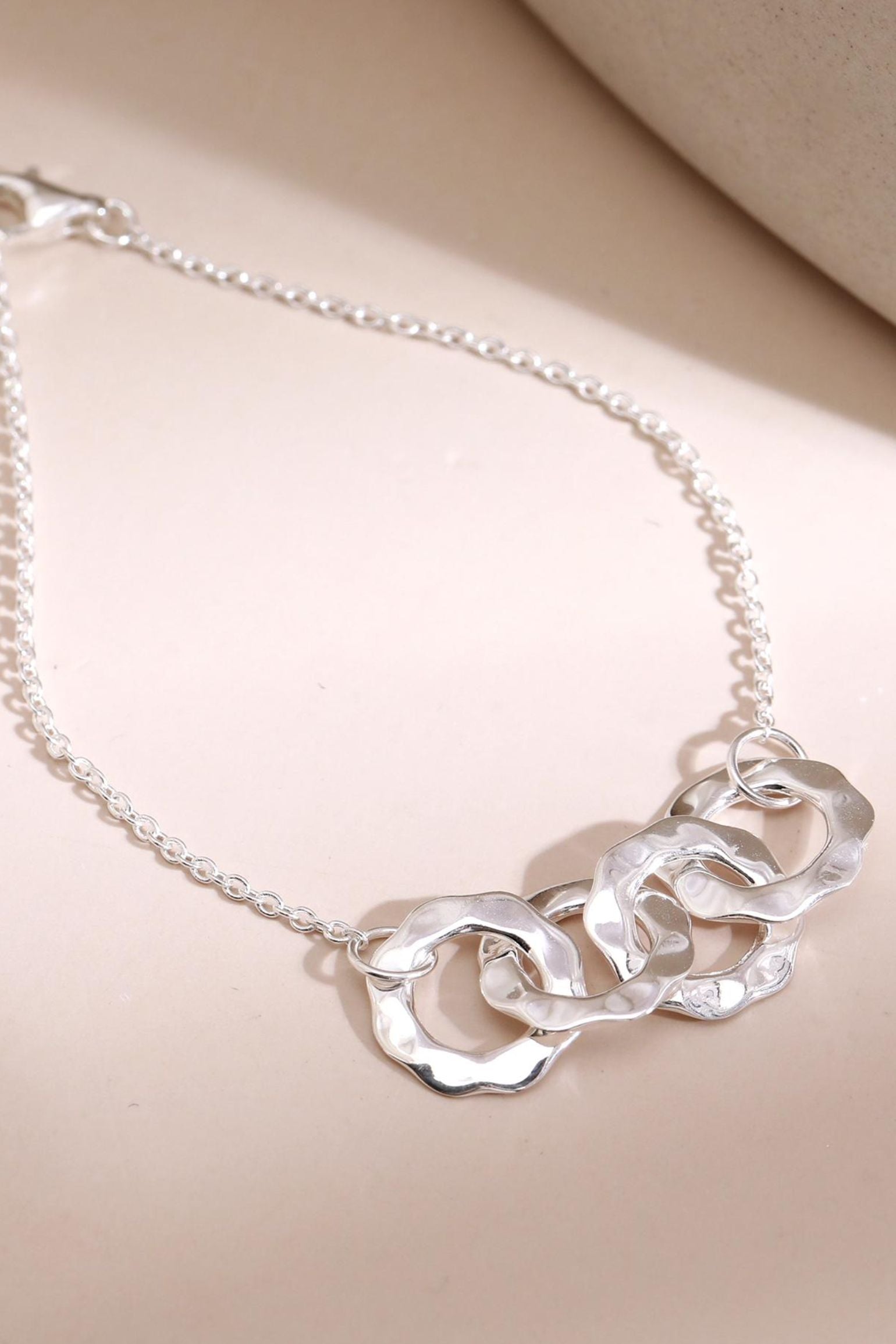 sterling-silver-four-hammered-rings-bracelet-40th