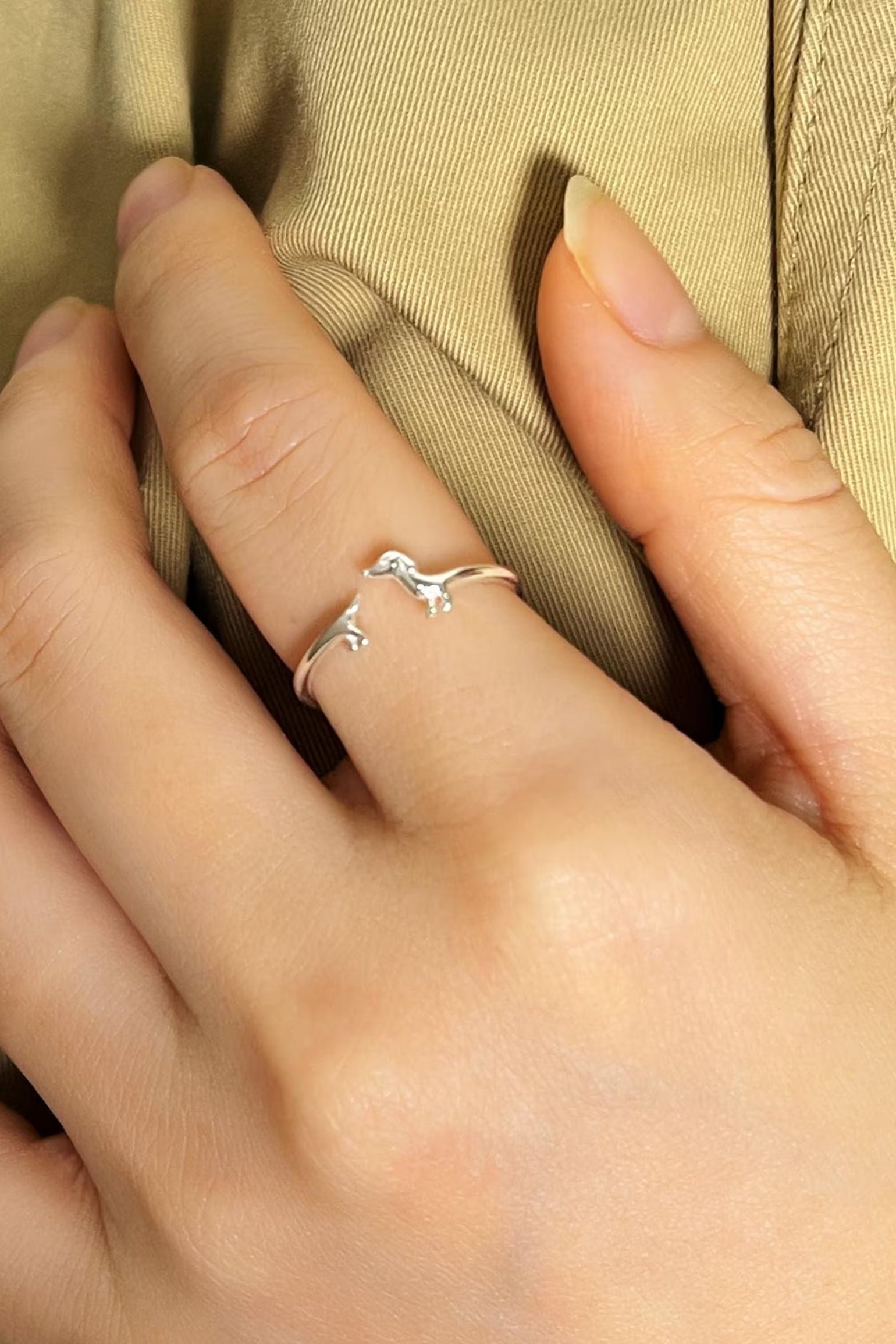 sterling-silver-dainty-sausage-dog-ring-in-silver-model