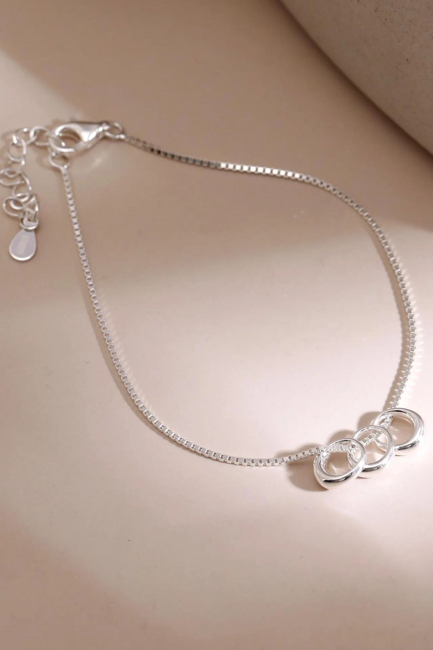 sterling-silver-three-teardrop-hoops-bracelet-30th