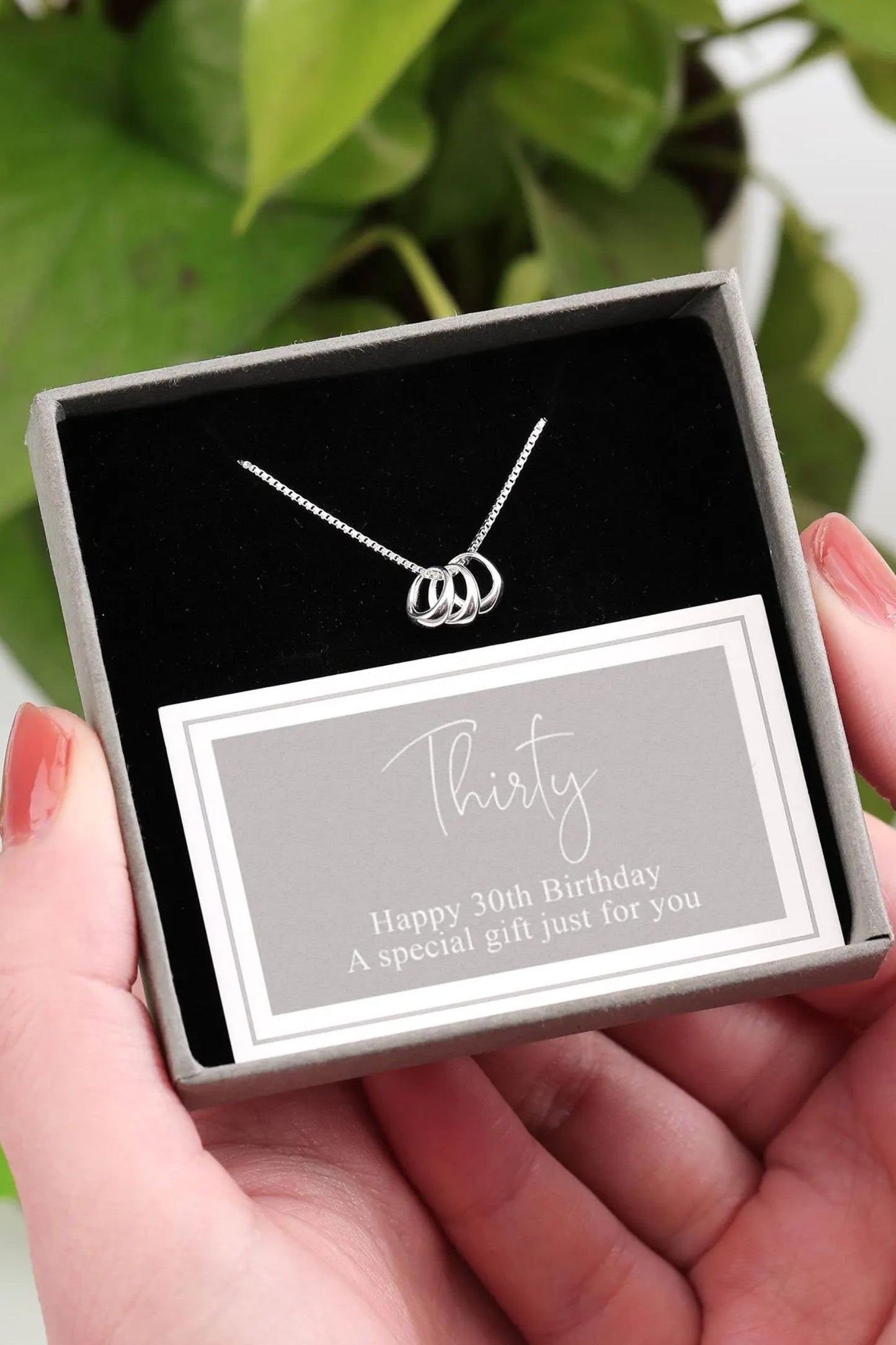 sterling-silver-three-teardrop-hoops-bracelet-30th-giftbox