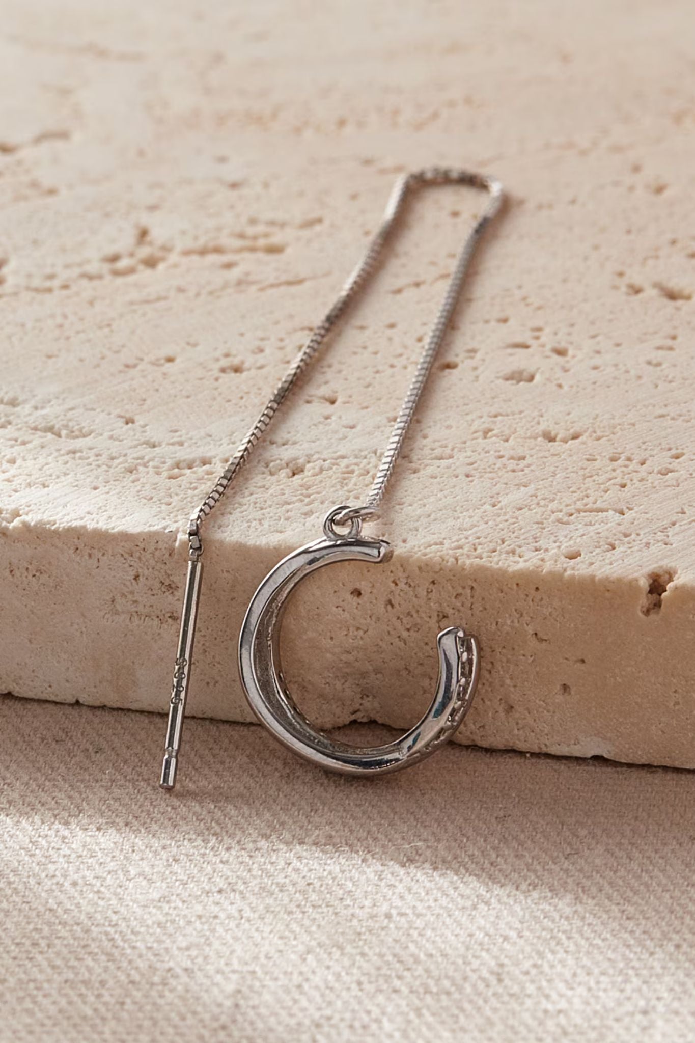 sterling-silver-cz-ear-cuff-threader-earrings-single-closeup