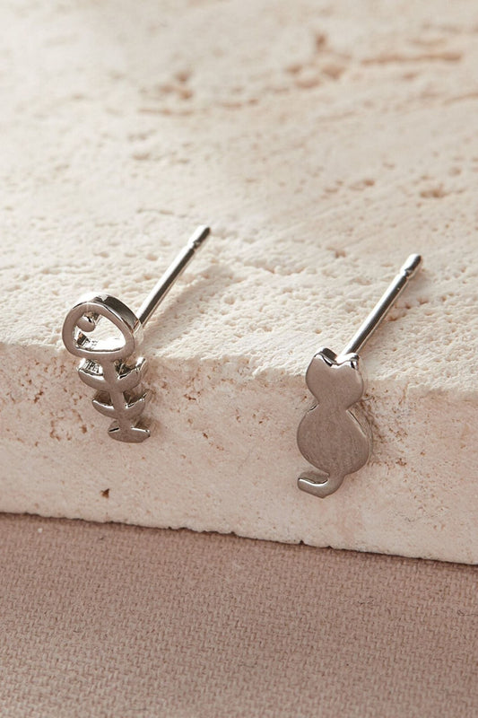 sterling-silver-mismatched-cat-fish-studs