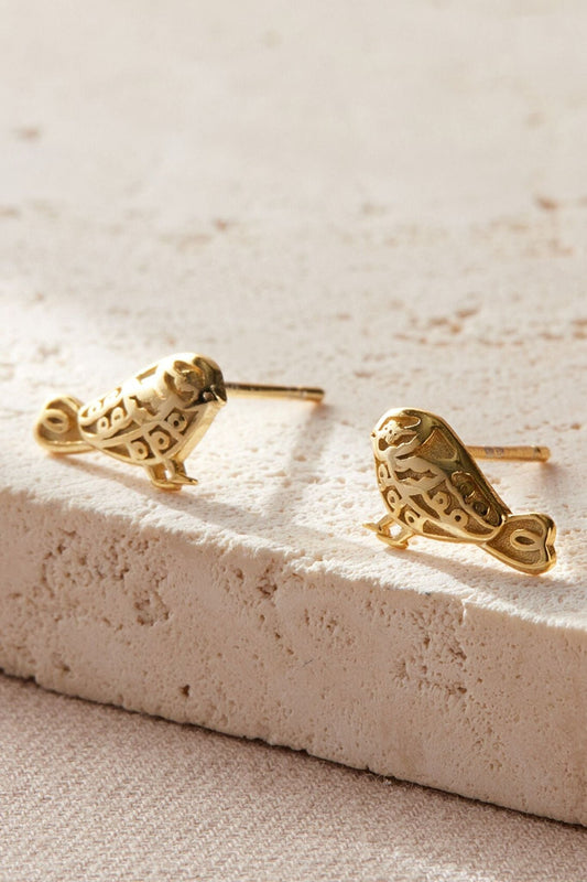 sterling-silver-finch-bird-studs-in-gold
