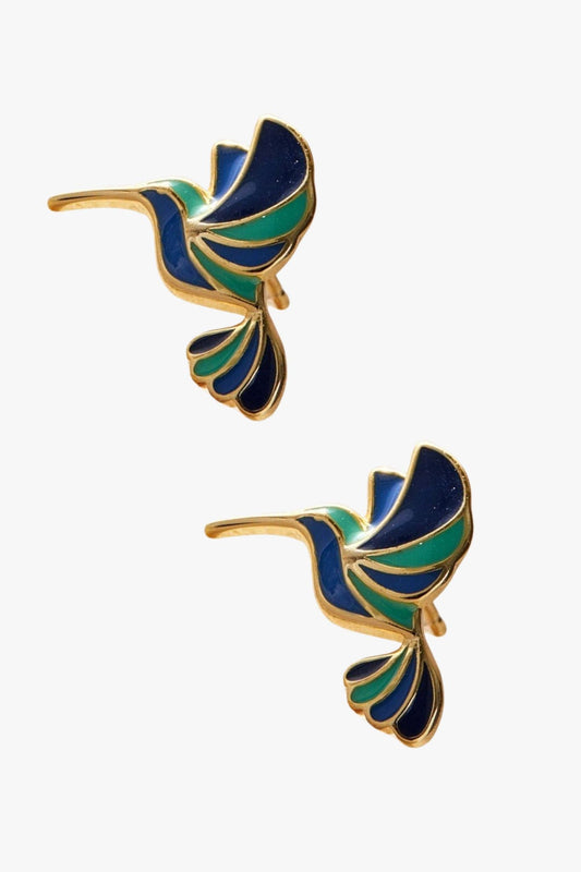sterling-silver-blue-hummingbird-studs-in-gold