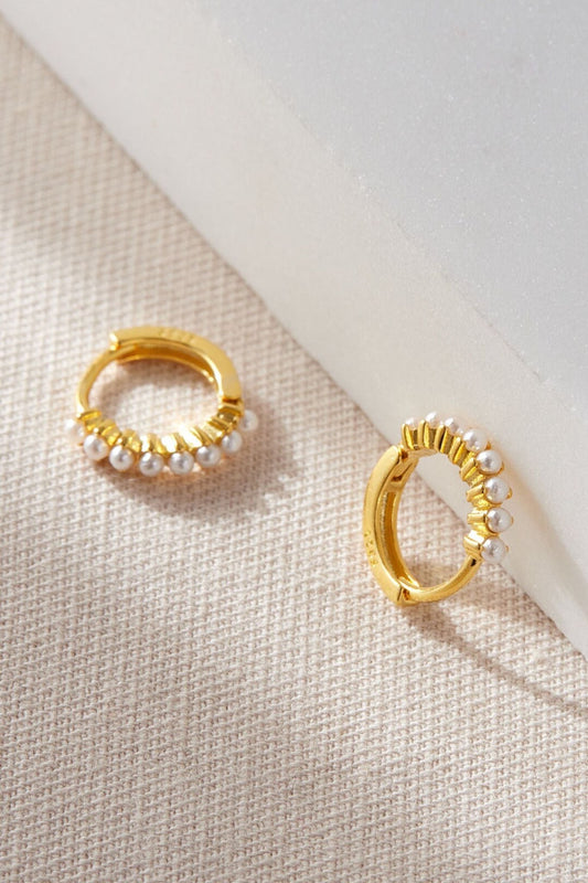 stirling-silver-pearl-beaded-huggie-hoops-in-gold