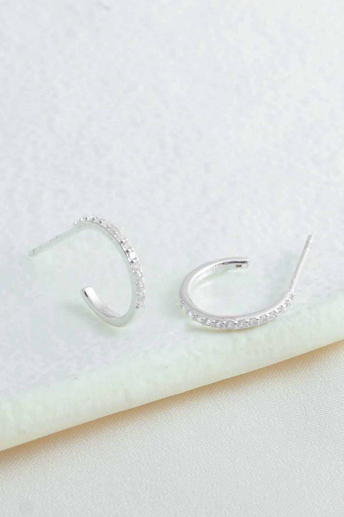 sterling-silver-cz-c-hoops-closeup