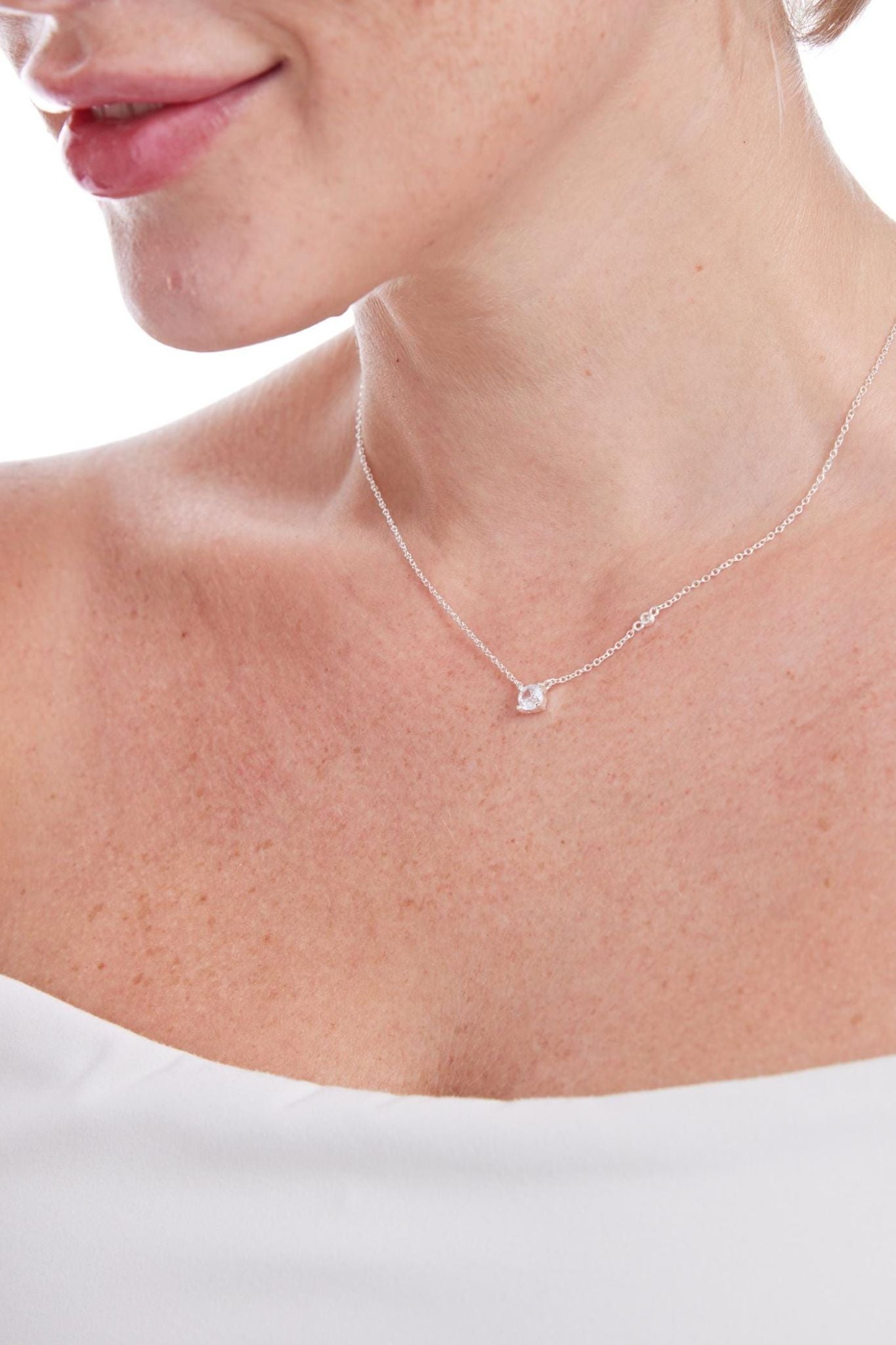 sterling-silver-asymmetical-cz-necklace-model-neckline