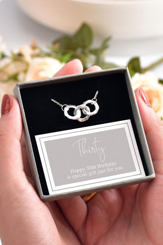 sterling-silver-three-hammered-rings-necklace-30th