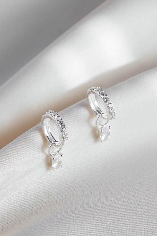 sterling-silver-cz-huggie-hoops