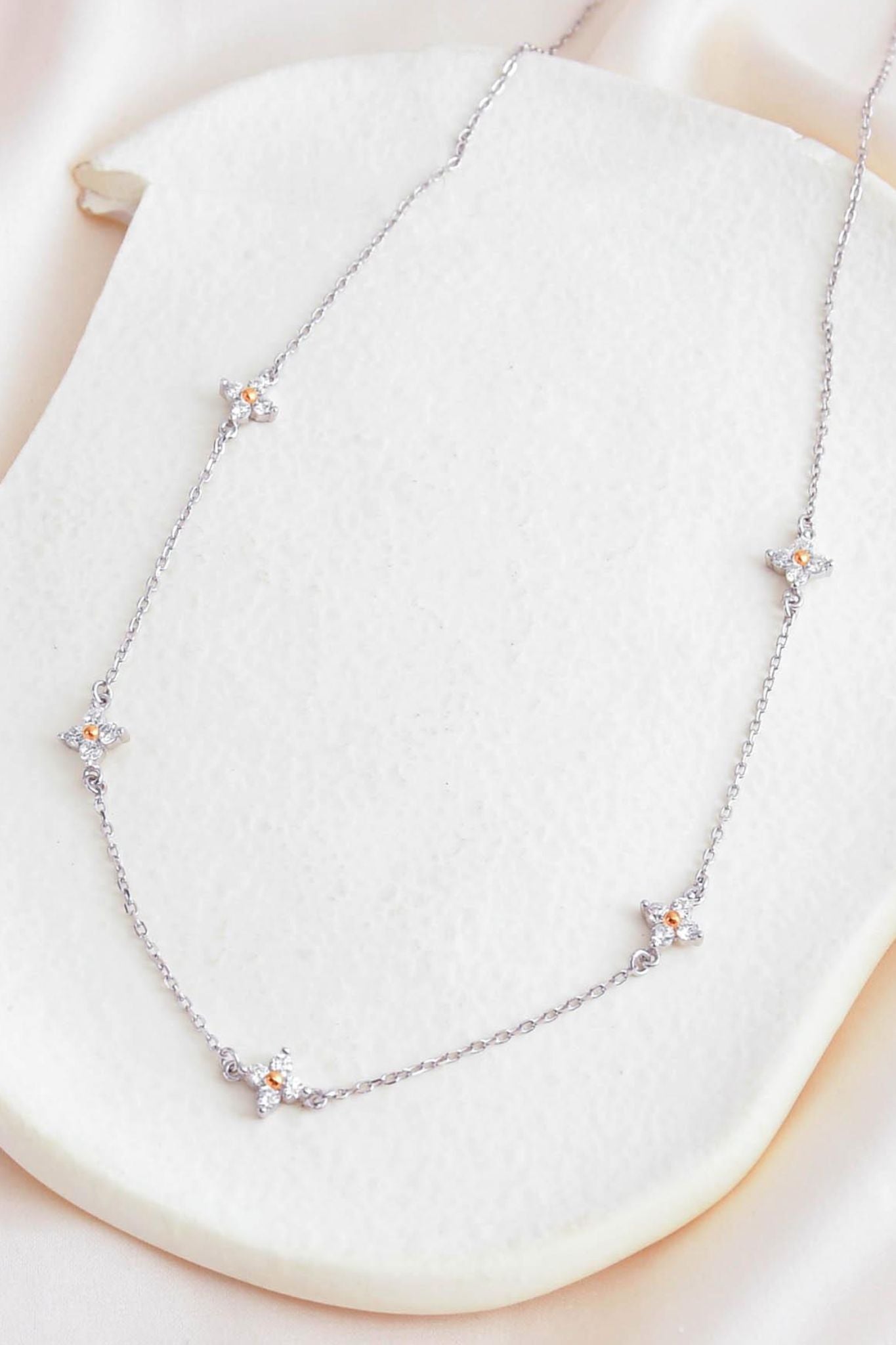 sterling-silver-cz-hydrangea-flower-necklace