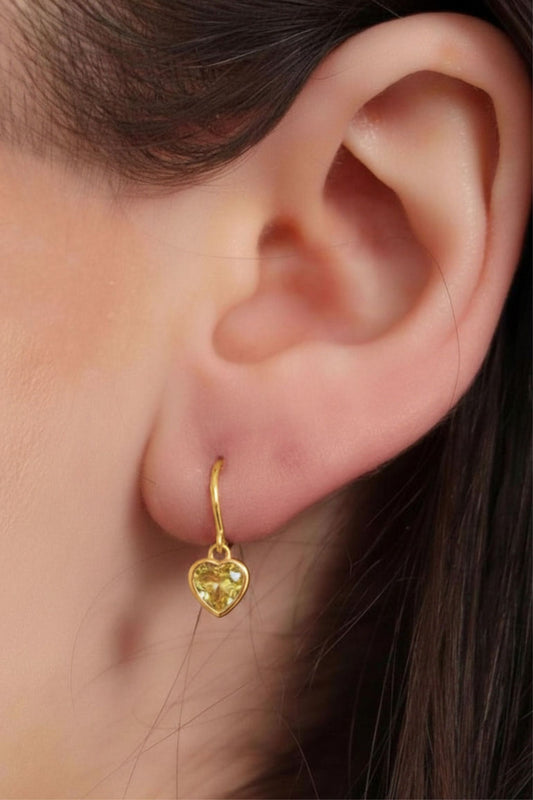 sterling-silver-cz-heart-hoops-in-gold-yellow-model