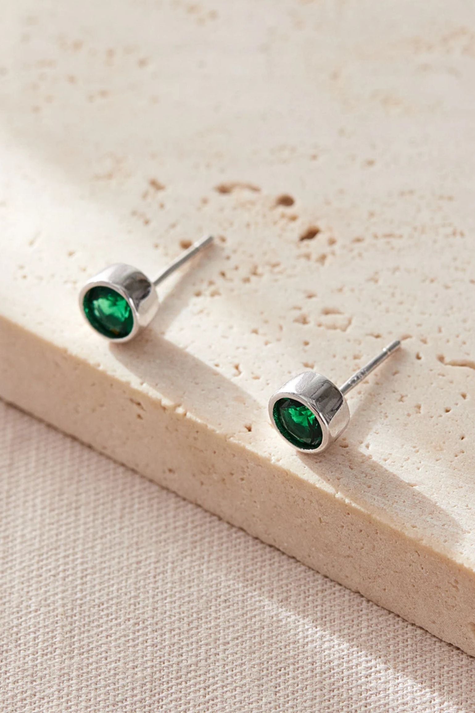 sterling-silver-cz-round-studs-in-silver-green