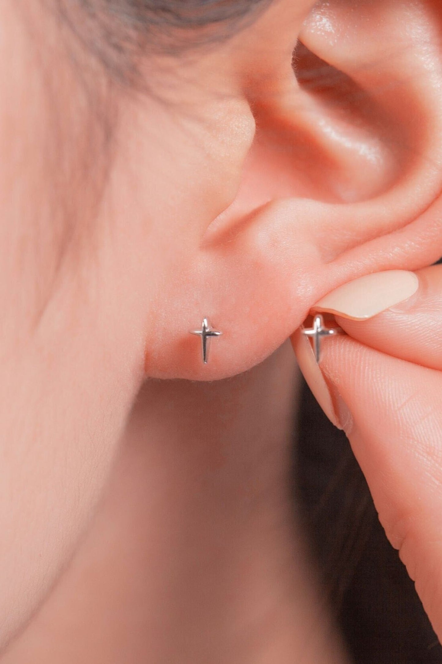 sterling-silver-tiny-cross-studs-in-silver-model