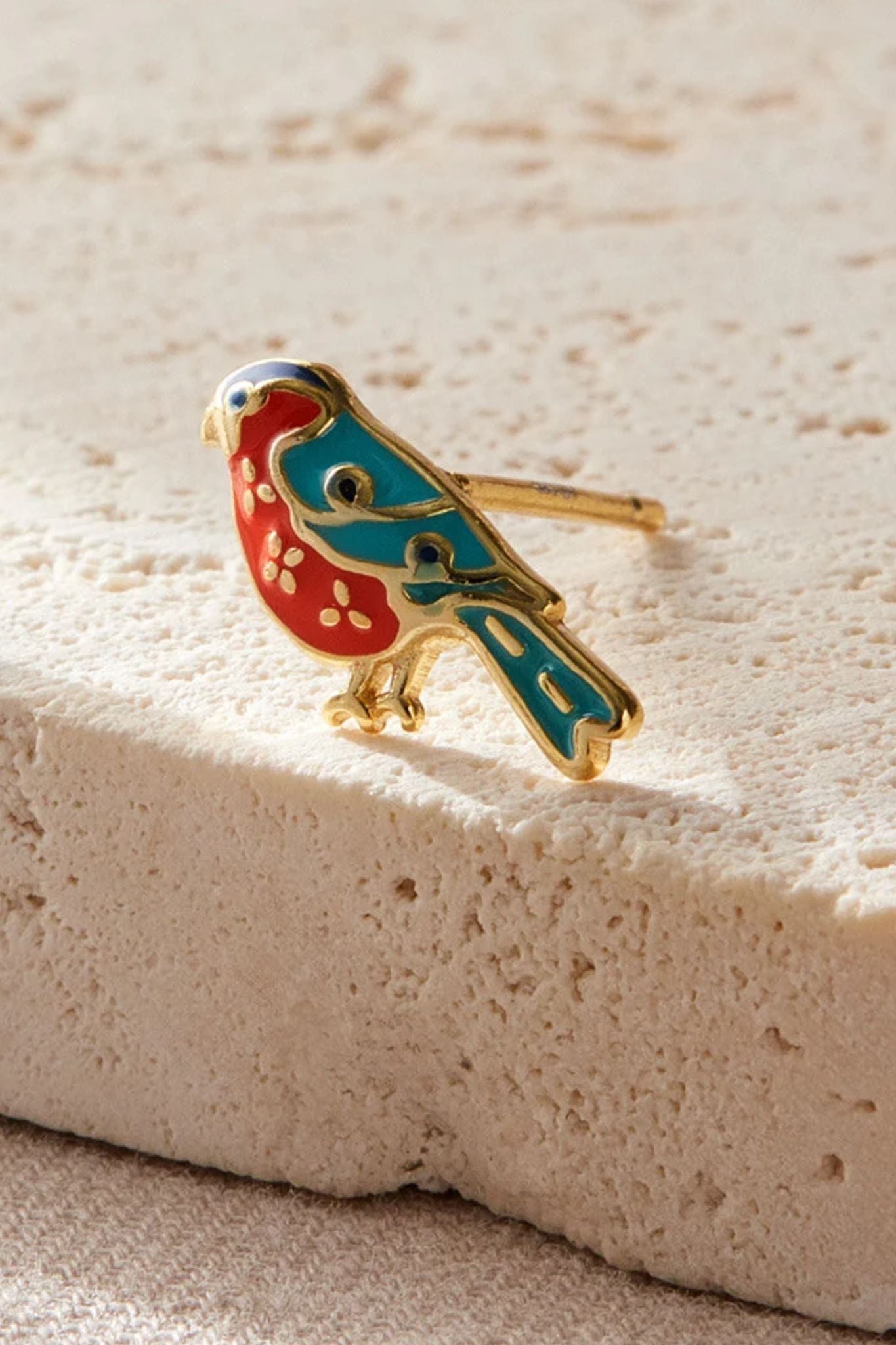 sterling-silver-bullfinch-studs-in-gold-closeup